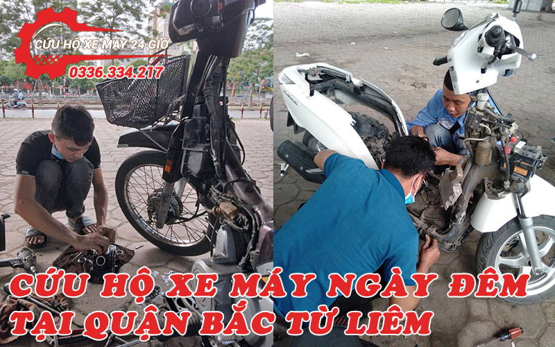 Cứu hộ xe máy tại Bắc Từ Liêm