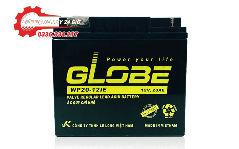 Bình ắc quy Globe 12V 20Ah (WP20-12IE)