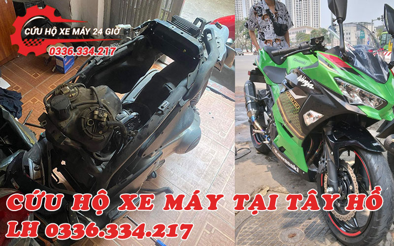 Cứu hộ tại quận Tây Hồ