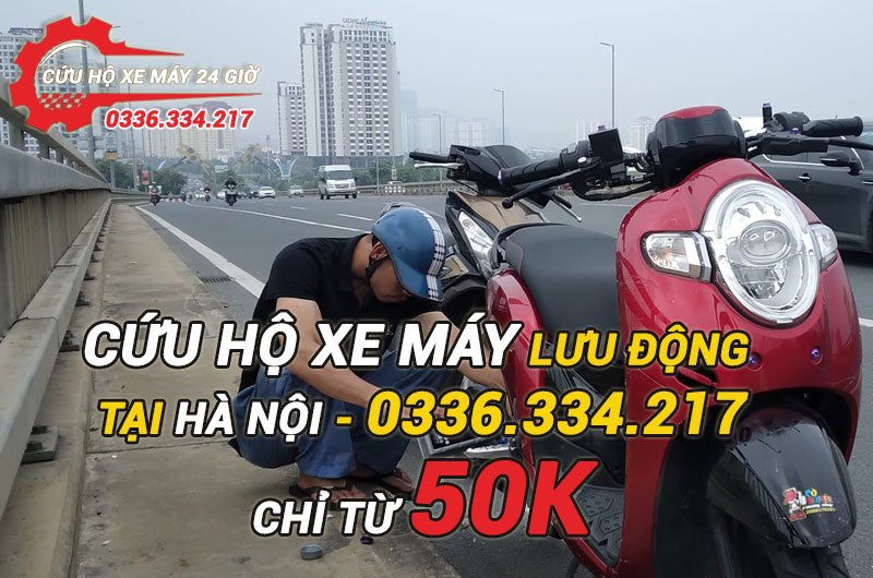 TOP 5 dịch vụ cứu hộ xe máy Hà Nội tốt nhất - Giá chỉ từ 50K