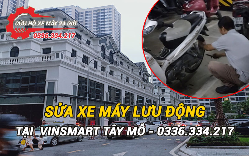 sửa xe máy tại nhà vinsmart tây mỗ