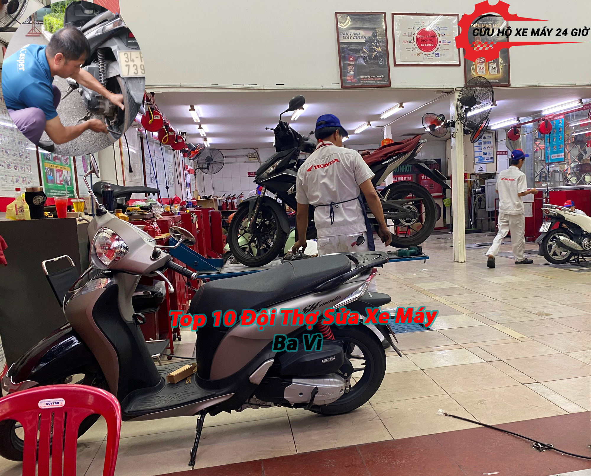 Top 10 Đội Thợ Sửa Xe Máy Ba Vì