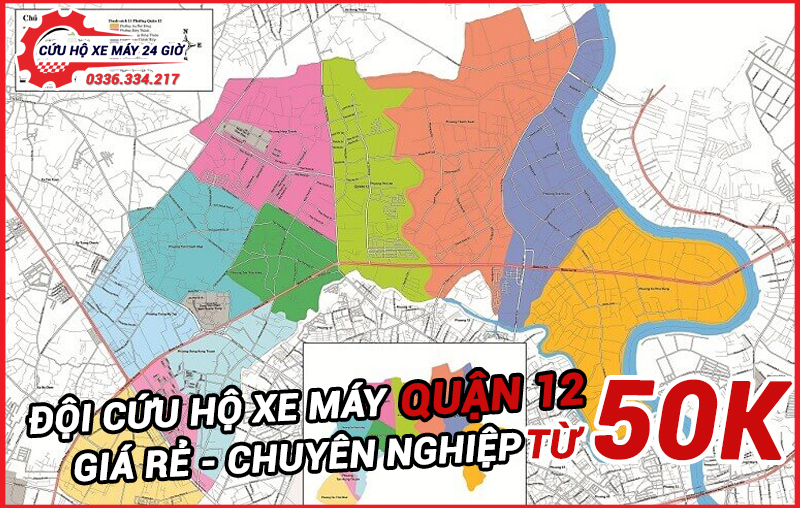 Cứu hộ xe máy quận 12