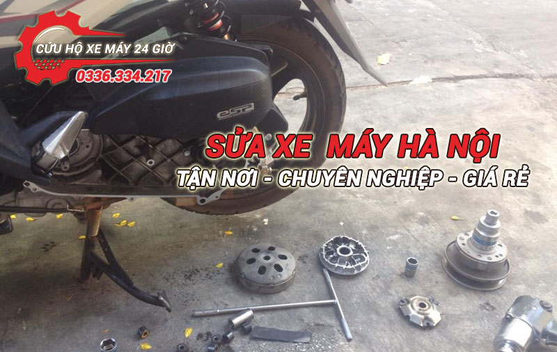 Dịch vụ sửa xe máy Hà Nội tại nhà giá rẻ