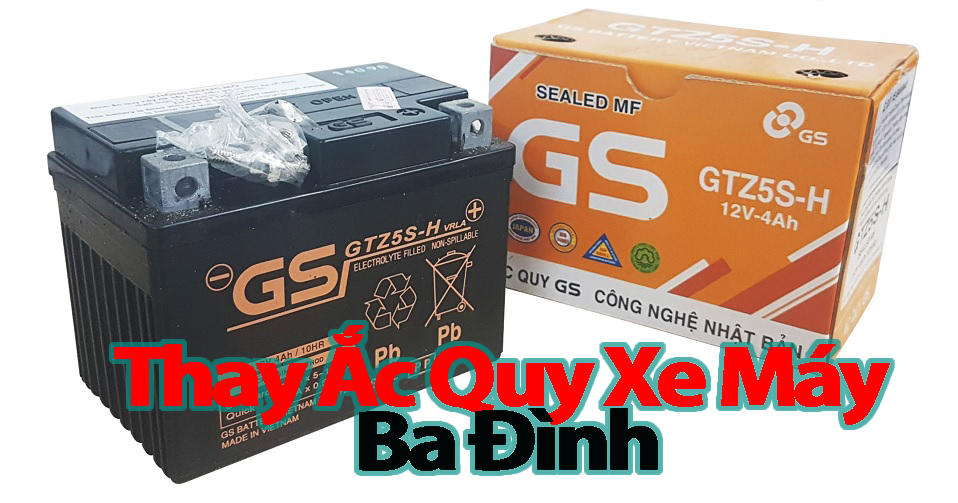 Thay Ắc Quy Xe Máy Ba Đình