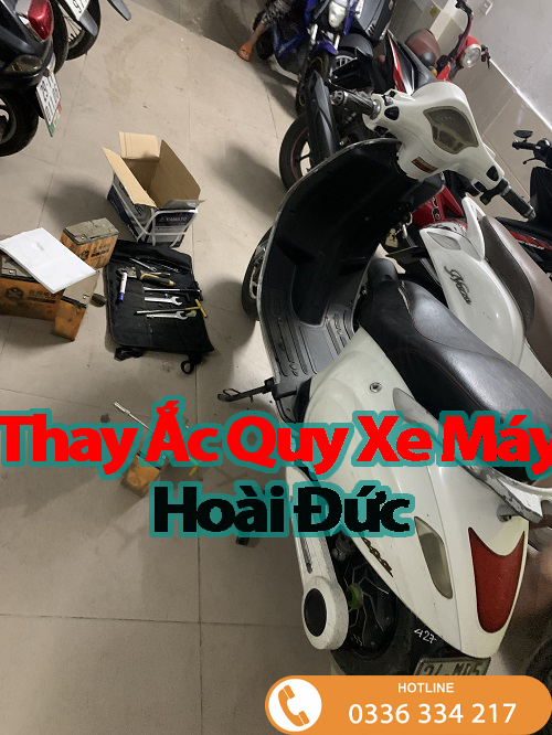 Thay Ắc Quy Xe Máy Hoài Đức
