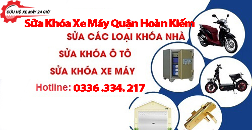 Sửa Khóa Xe Máy Hoàn Kiếm Gía Rẻ