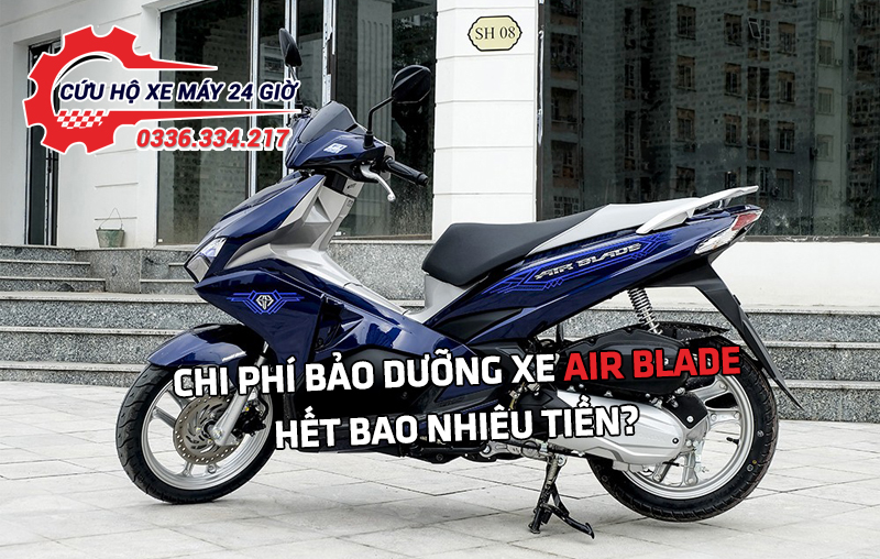 chi phí bảo dưỡng xe air blade