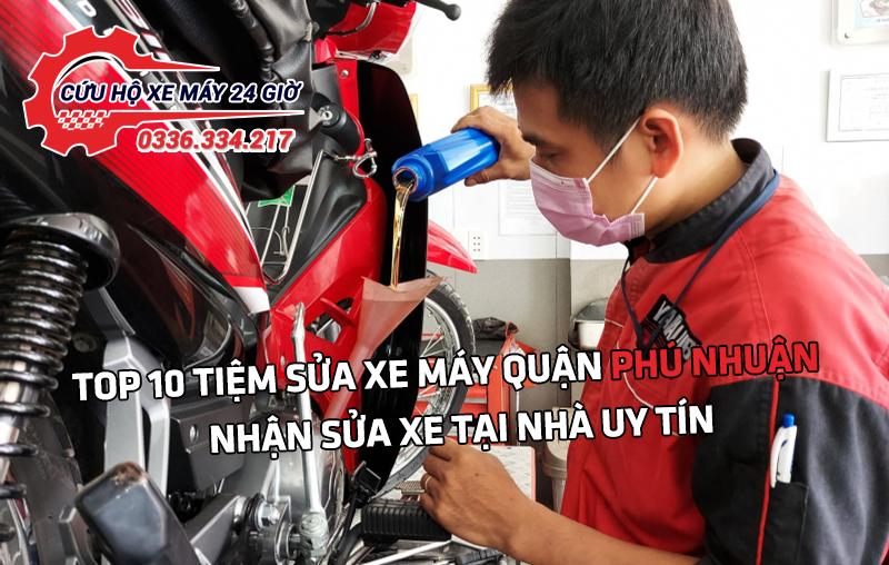 top 10 tiệm sửa xe máy phú nhuận
