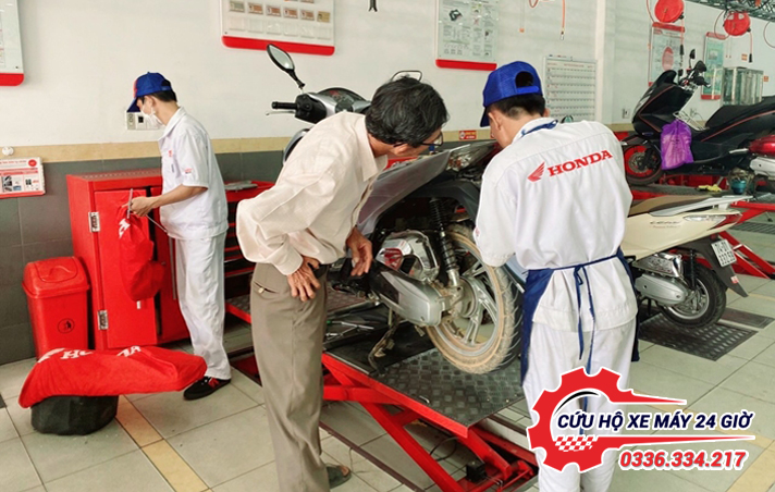 lịch bảo dưỡng xe honda 1