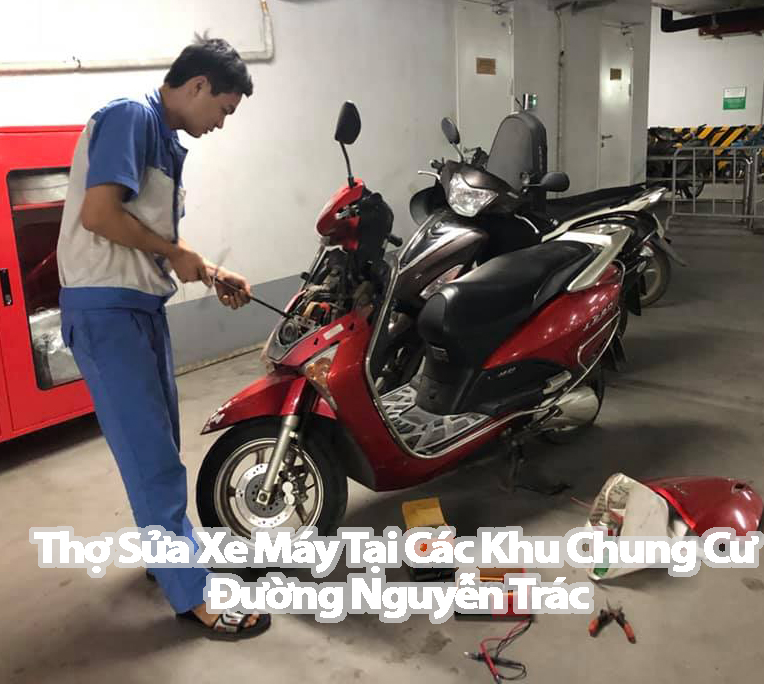 Sửa Xe Máy Tại Các Chung Cư Nguyễn Trác