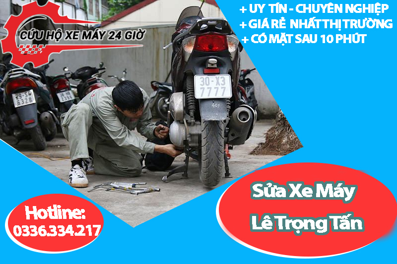 Dịch Vụ Sửa Xe Máy Đường Lê Trọng Tấn