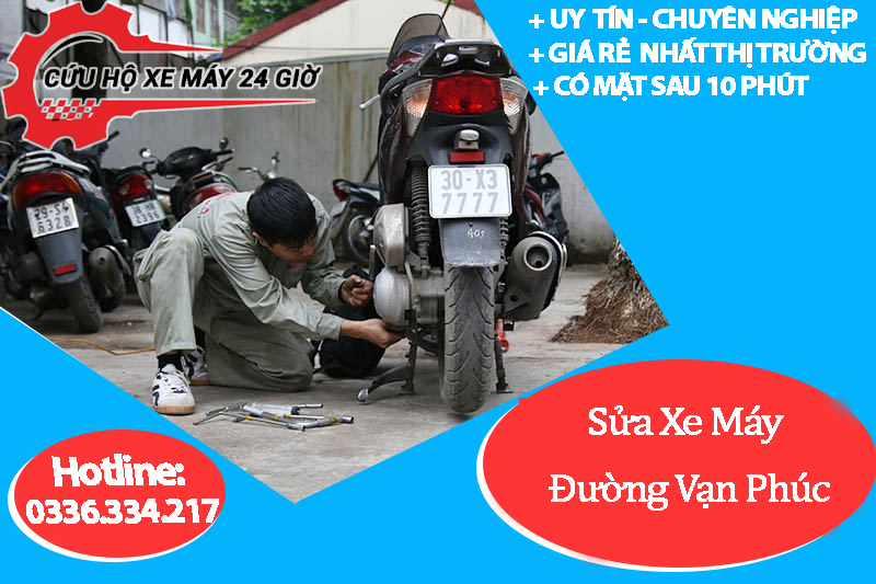 Sửa Xe Máy Đường Vạn Phúc