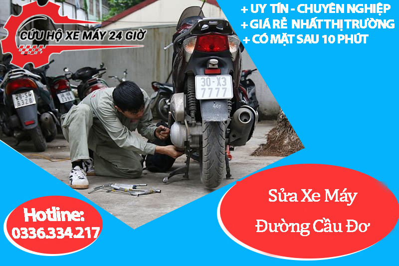 Sửa Xe Máy Đường Cầu Đơ