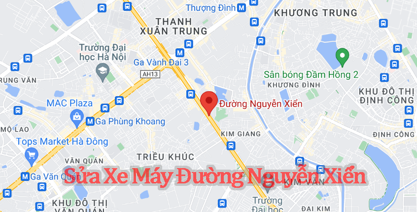 Vá Xe Máy Đường Nguyễn Huy Tưởng