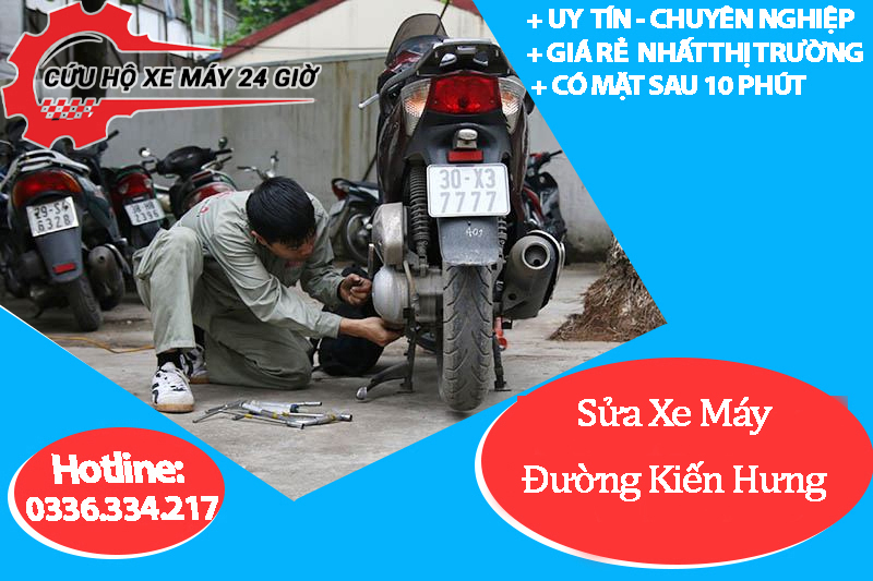 Sửa Xe Máy Đường Kiến Hưng