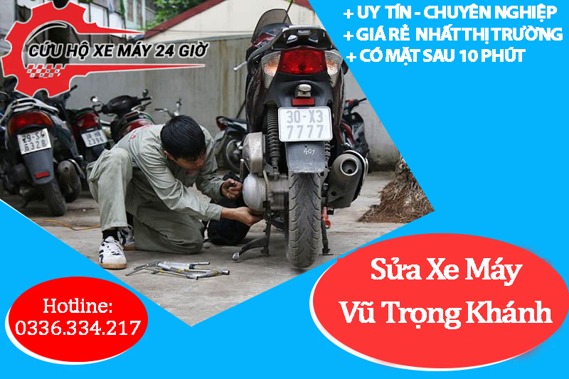 Sửa Xe Máy Đường Vũ Trọng Khánh