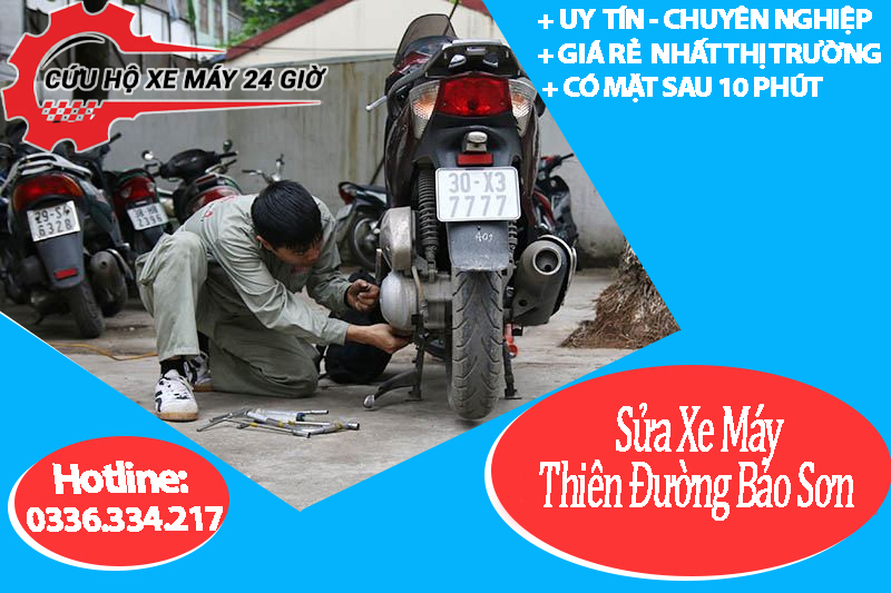Sửa Xe Máy Thiên Đường Bảo Sơn