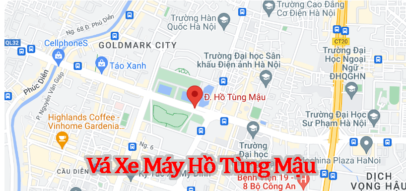 Vá Xe Máy Đường Hồ Tùng Mậu