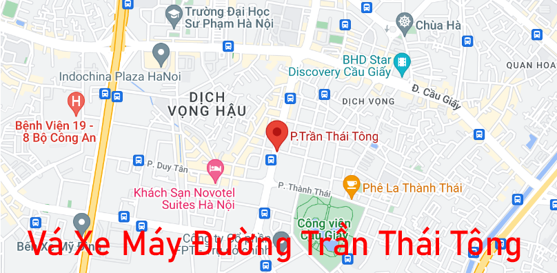 Vá Xe Máy Đường Trần Thái Tông