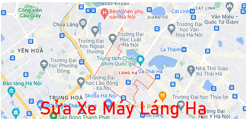 Vá Xe Máy Đường Láng Hạ