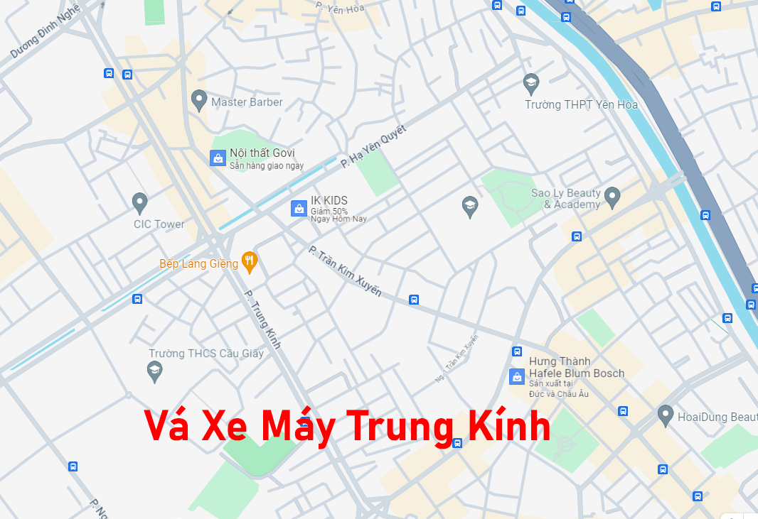 Vá Xe Máy Trung Kinh